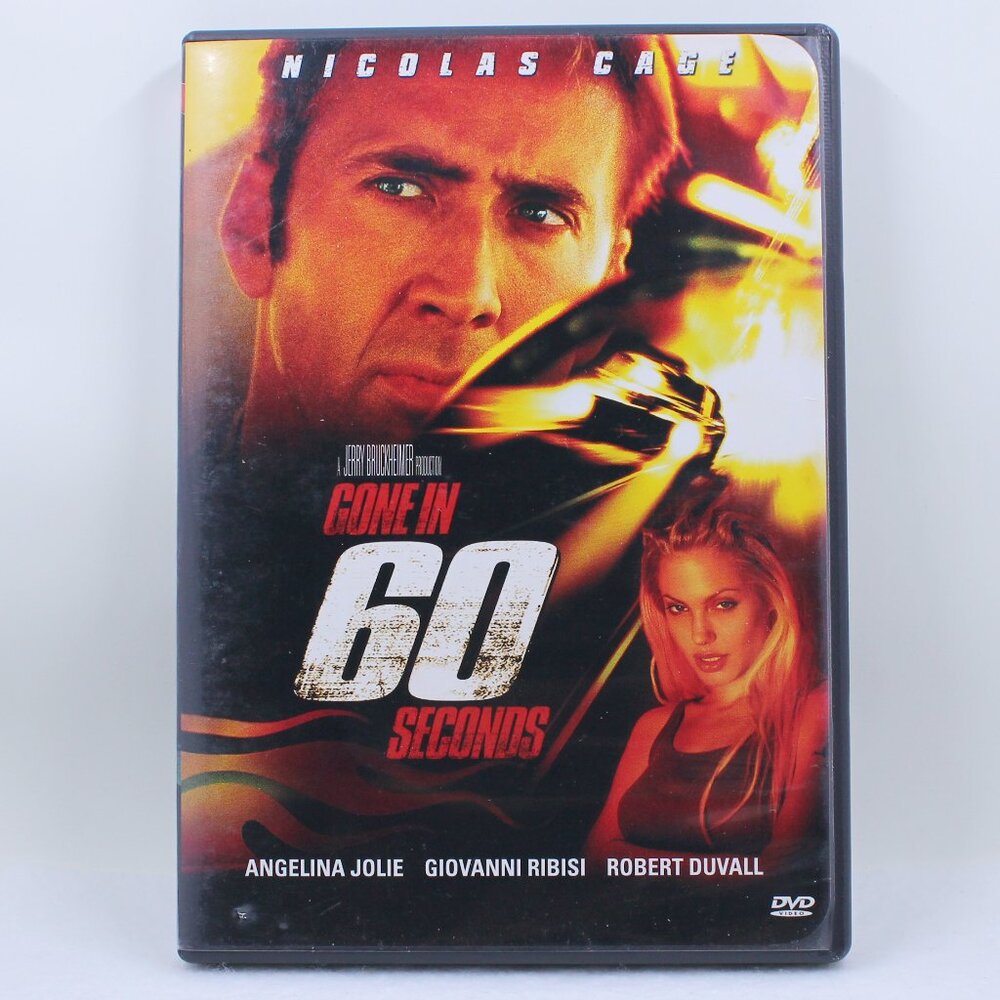 Gone in 60 Seconds DVD Video Rated PG-13